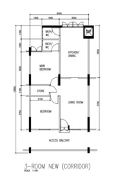 Blk 606 Yio Chu Kang Green (Ang Mo Kio), HDB 3 Rooms #602340661